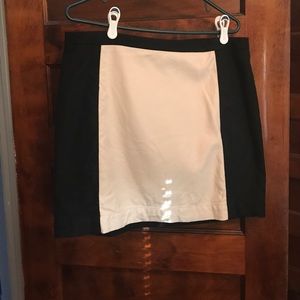 LOFT black and white skirt